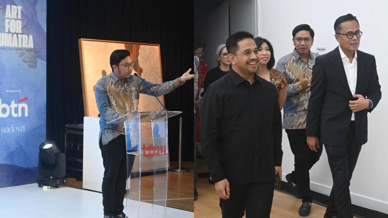 Art for Sumatra Night Aksi Peduli Bencana Sumatra, La PALAPA Sukses Lelang 22 Karya Seni