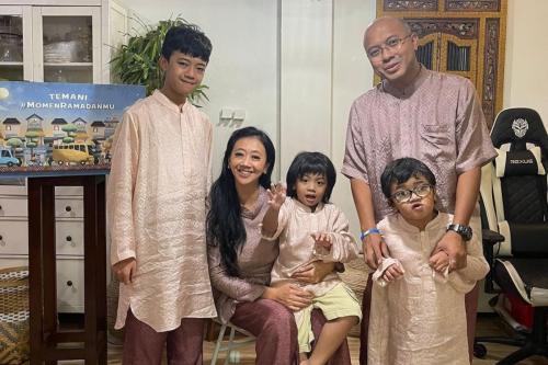 Galiech dan Asri Welas Buktikan Harmoni Co-Parenting Meski Tengah Bercerai