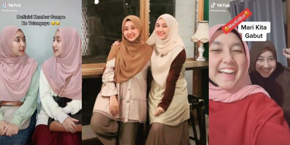 Fakta dan Profil Audy dan Alvi aka Twinness, Kembar Cantik di TikTok Miliki 2 Juta Followers