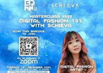 Schieva Kasih Tips Memulai Digital Fashion di Virtual Masterclass BDFW 2022