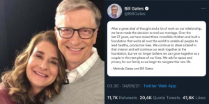 Breaking News, Bill Gates Umumkan Perceraian Dengan Istri Setelah 27 Tahun Hidup Bersama