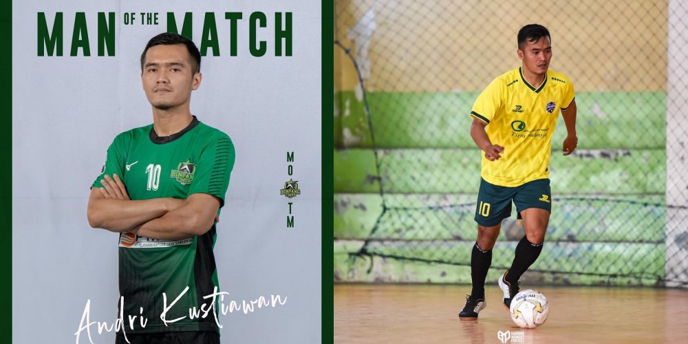 Biodata dan Profil Andri Kustiawan Lengkap Agama Umur Juga Posisi, Pro Player Futsal Indonesia Gaes
