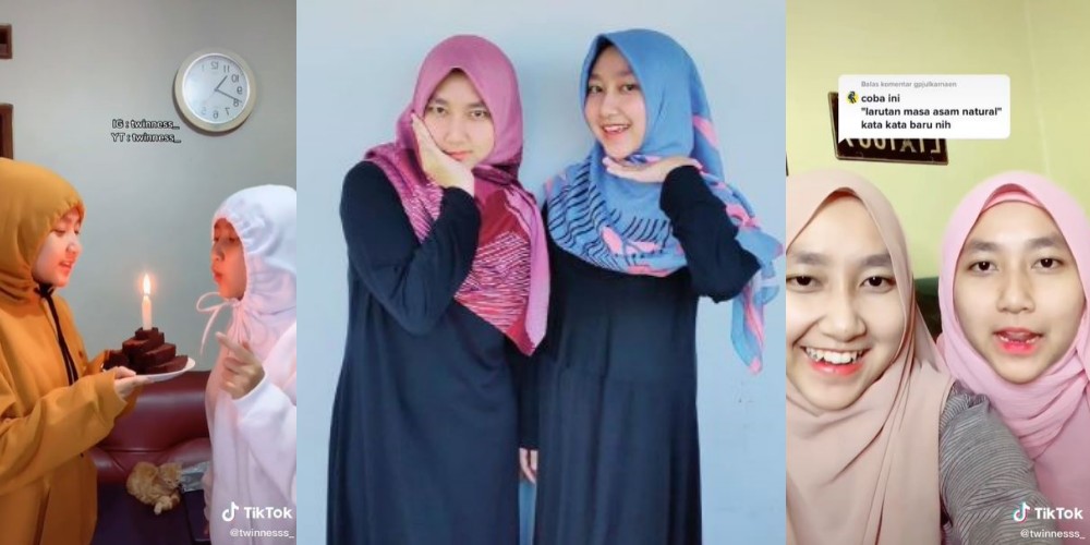 Biodata Lengkap Audy dan Alvi aka Twinness, Kembar Cantik di TikTok Miliki 2 Juta Followers
