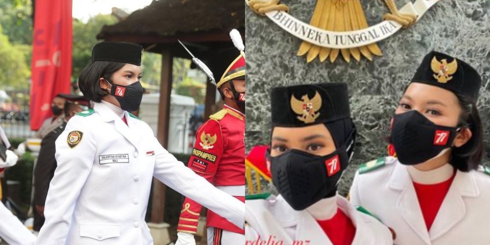 Biodata dan Profil Valentina Dyastika: Umur, Agama dan Instagram, Pembawa Baki Bendera Upacara Istana 2022