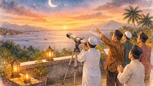 BMKG Jelaskan Penyebab Hilal Belum Dapat Diamati Sore Ini