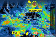 Dampak Siklon Nokaen, Gelombang Laut di Beberapa Wilayah RI Meningkat