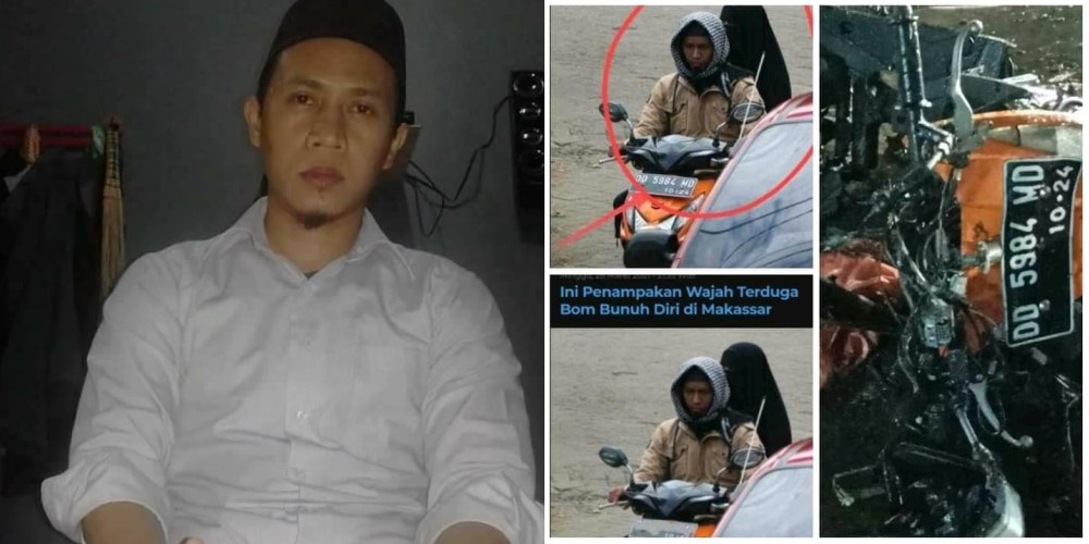 Biodata Ibrahim Ibnu Andra Lengkap Umur Agama dan Pekerjaan, Diduga Pelaku Bom Bunuh Diri Katedral Makassar, Diduga Sebagai Guru