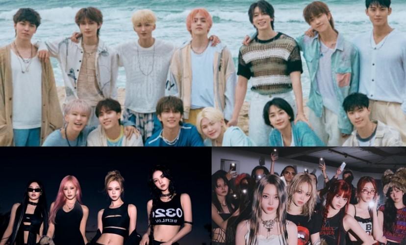 SEVENTEEN, aespa dan LE SSERAFIM Tiga Teratas Brand Reputasi Idol Group Oktober 2024