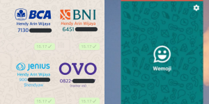 Ini Cara Bikin Stiker Nomor Rekening di WhatsApp, Lengkap Video Nih