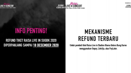 Konser Raisa Live in Stadion Utama Gelora Bung Karno Batal, Begini Cara Refund Tiketnya Ga