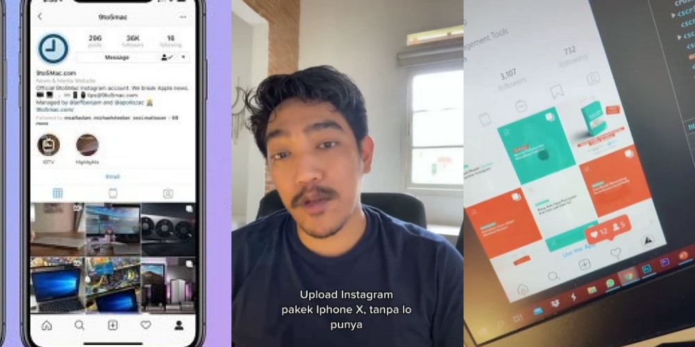 Cara Upload Foto Instagram Pakai iPhone X Lewat Laptop atau PC, Enggak Pake Ribet Gaes 