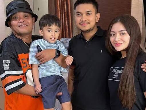 Sudah Bercerai, Sule dan Nathalie Holscher Tetap Kompak Dampingi Adzam Ambil Rapor