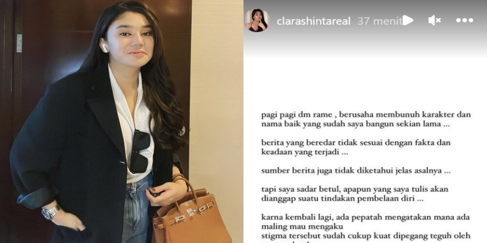 Klarifikasi Clara Shinta Pasca Dituduh Jadi Selingkuhan Pejabat Inisial DA, Sebut Tidak Sesuai Fakta