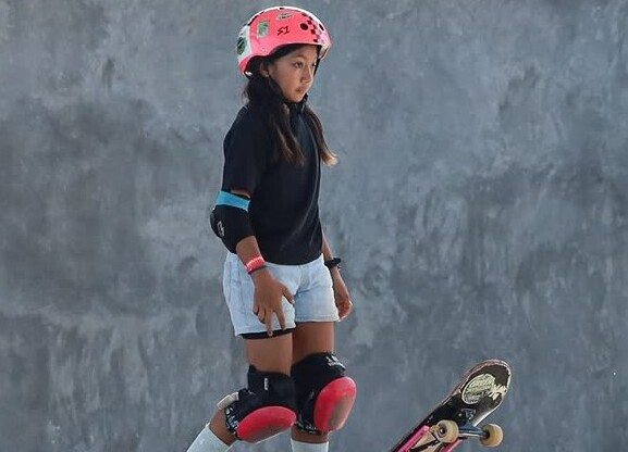 Mikhayla Shanum, Atlet Skateboard 11 Tahun yang Wakili Indonesia di Asian Games 2026