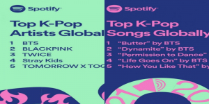 Daftar Lagu K-POP yang Paling Banyak Didengarkan di Spotify 2021, BTS hingga STRAY KIDS