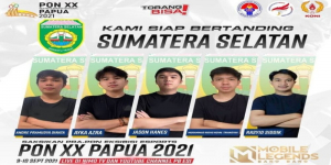 Daftar Pemain Mobile Legends Sumatra Selatan di PON XX Papua 2021, Lengkap Biodata dan Profil