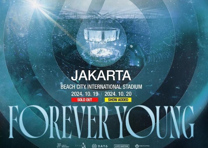 Kabar Gembira! Konser Day6 di Jakarta Oktober 2024 Nambah Sehari