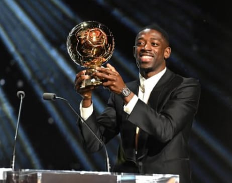 Resmi Jadi Pemain Terbaik Dunia, Dembélé: Ballon d’Or Ini Milik Kolektif