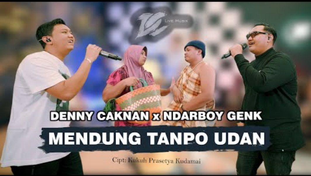 Download MP3 Denny Caknan Ft Ndarboy Genk - Mendung Tanpo Udan, Lengkap Lirik dan Video Klip yang Trending YouTube