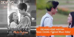 Lirik Lagu Devano Danendra Ft. Aisyah Aqilah - Teman Cintaku, Lengkap Link Download dan Video Klipnya