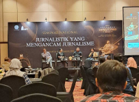 Seminar Nasional Dewan Pers Sesi 3 Bahas Tentang Peran Jurnalis di Era Sekarang