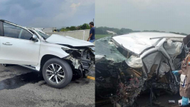 Diduga Sopir Mengantuk, Vanessa Angel Terlempar dari Mobil dalam Kecelakaan Tunggal