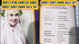 Doddy Sudrajat Ganti Nama Gala Sky dan Tak Catut Keluarga Bibi Ardiansyah di Buku Yasin Vanessa Angel
