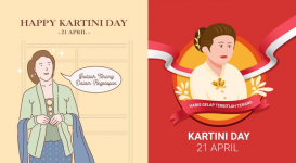 Download Gambar dan GIF Ucapan Hari Kartini 21 April 2022, Bisa Untuk Sticker WA dan Facebook