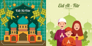 Download Gambar dan GIF Ucapan Hari Raya Idul Fitri 2022, Cocok Untuk Sticker WA Hingga Facebook