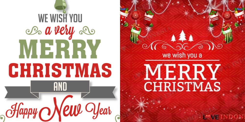 Download Gambar dan GIF Ucapan Natal 2021 Untuk Sticker WhatsApp Facebook, Cocok Kirim Keluarga Nih