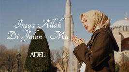Download Lagu MP3 Adel - Insya Allah Di Jalan-MU, Lengkap Lirik dan Video Klip