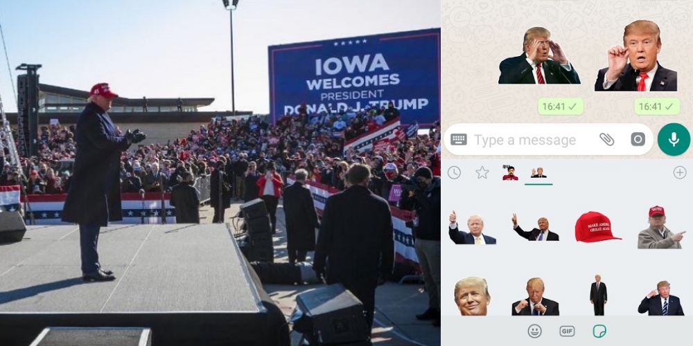 Download Sticker WhatsApp Donald Trump, Bisa Kirim ke Teman yang Bahas Pilpres Amerika Nih Gaes