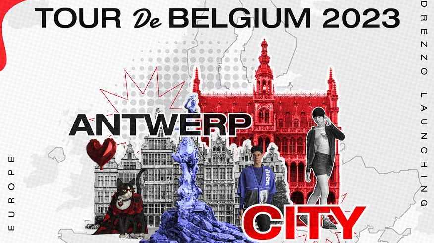 Drezzo Tour De Europe Dimulai, Diawali dengan Kota Antwerp, Belgia