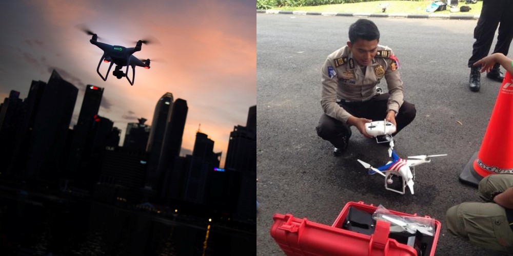 Drone Polisi Bakal Ramaikan Langit Jakarta Gaes, Ngapain Ya?