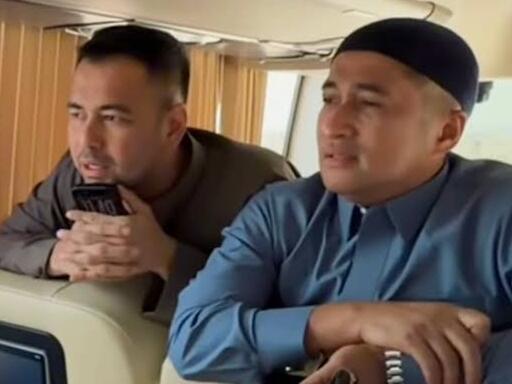 Raffi Ahmad dan Irfan Hakim Panik saat Umrah, Muncul Peringatan Serangan Udara