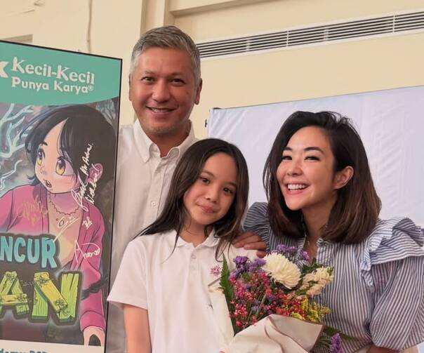 Gading dan Gisel Bangga! Cerita Gempi soal Perusak Hutan Jadi Komik