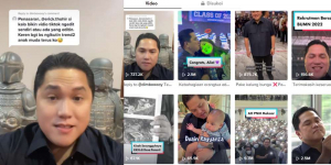 Tak Hanya Aktif, Erick Thohir Juga Bisa Edit Video TikTok Sendiri: Sebagian Saya
