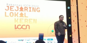 Hadir di Rakornas ICCN 2022, Erick Thohir: Kita Harus Dorong Ekonomi Baru yang Potensial
