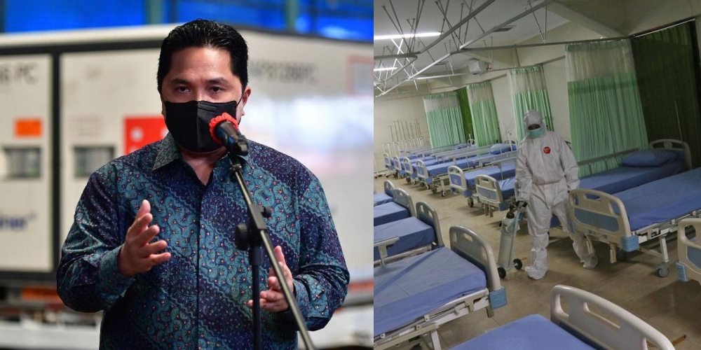 Jamin Ketersediaan Ruangan, Erick Thohir Gerak Cepat Jadikan Asrama Haji Lokasi Rawat Pasien Covid-19
