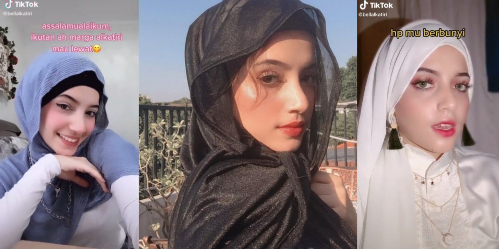 Fakta dan Profil Bella Syakirah Alkatiri, TikToker Cantik Keturunan Arab Gaes