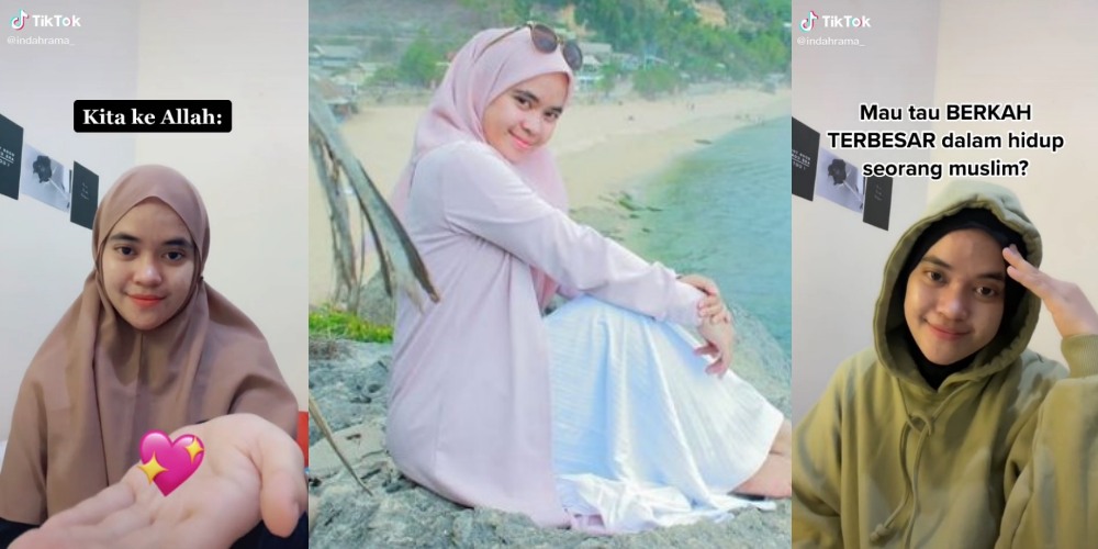 Fakta dan Profil Indah Ramadani, TikToker Cantik yang Bagikan Konten Dakwah