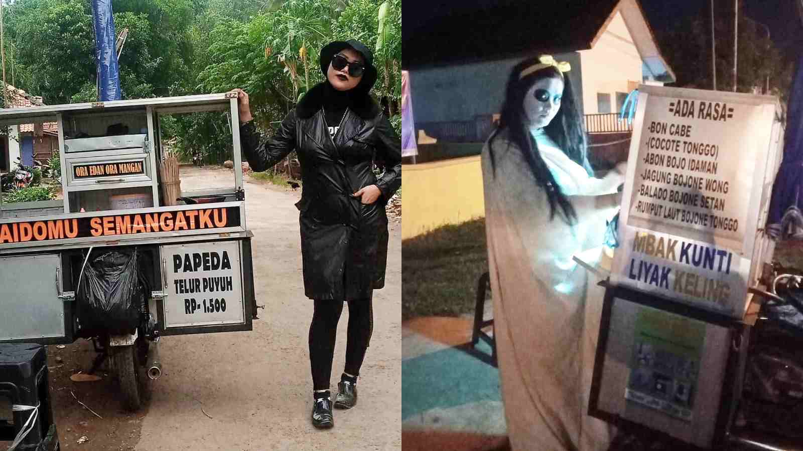 Fakta dan Profil Lia Keling, Penjual Papeda Viral dengan Kostum Kuntilanak