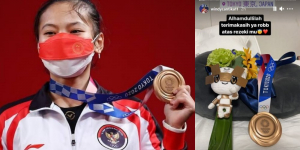Fakta dan Profil Windy Cantika Aisah, Atlet Pertama Indonesia Raih Medali Olimpiade Tokyo Kalahkan Taiwan