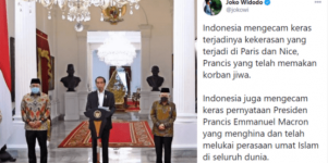Fakta-fakta Pesan Jokowi Kecam Presiden Perancis Macron yang Lukai Islam
