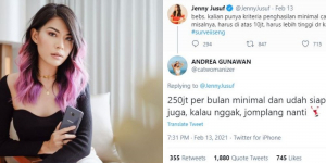 Fakta-fakta Viral Gaji Rp 250 Juta, Influencer Andrea Gunawan yang Minta Gaes!