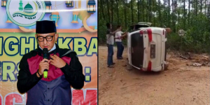 Fakta Kronologi Kecelakaan Ustaz Zacky Mirza Menuju Lokasi Dakwah, Mobil Sampai Terguling