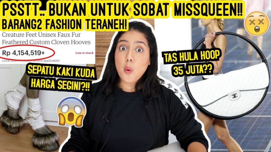 Fashion Sultan Unik dan Mahal versi Nessie Judge, Not For Sobat Misqueen Gaes