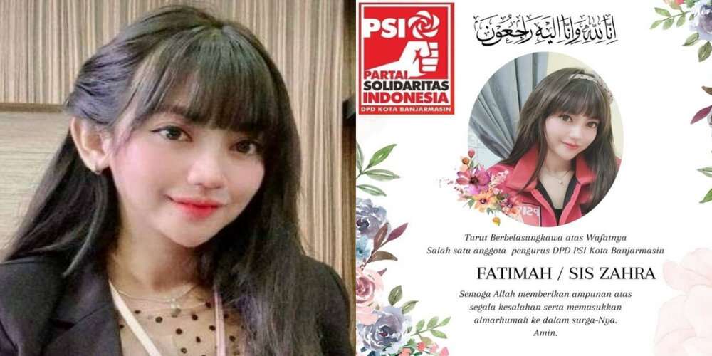 Biodata dan Profil Fatimah Sis Zahra: Umur dan Agama, Kader PSI Korban kecelakaan Bersama AKP Novandi