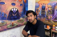 Biodata dan Profil Fauzan Muhammad: Umur, Agama, IG, Seniman Asal Bukittinggi di ArtMoments Jakarta 2023