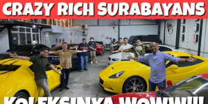 Fitra Eri Gerebek Koleksi Mobil Crazy Rich Surabaya, Isinya Wow Abis!